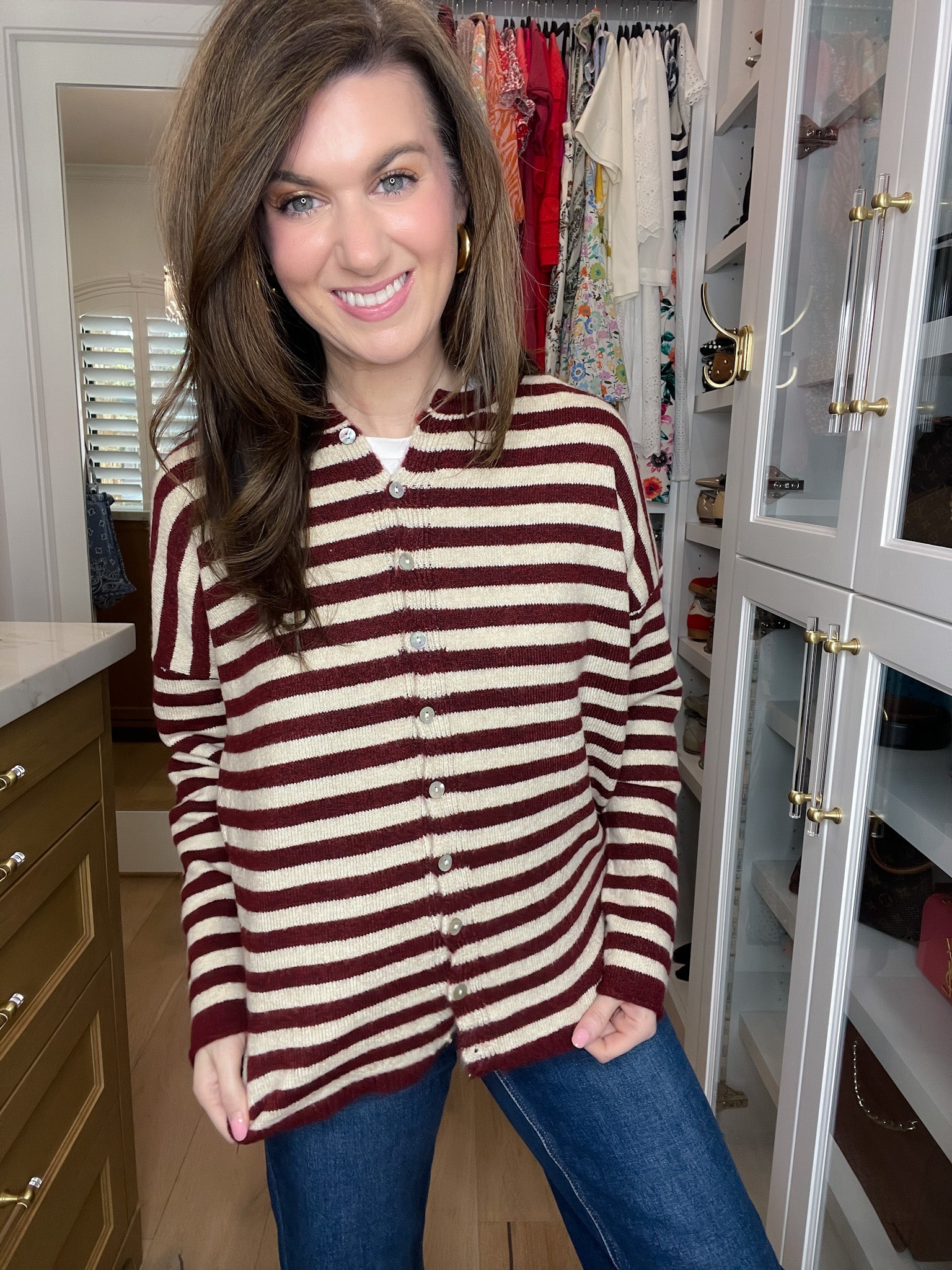 Favorite Layer Stripe Cardigan