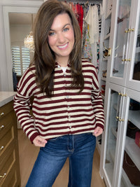 Favorite Layer Stripe Cardigan