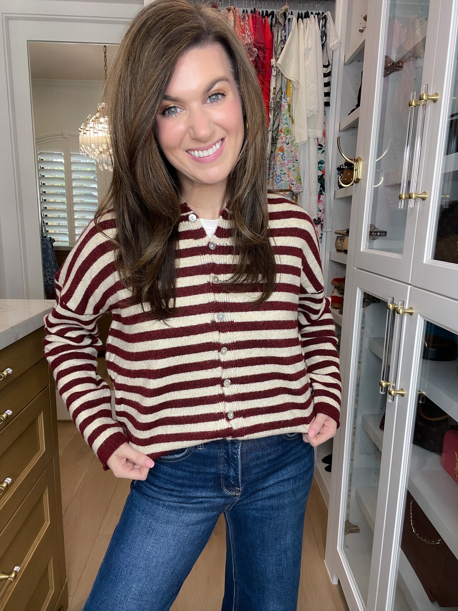 Favorite Layer Stripe Cardigan