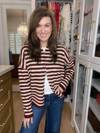 Favorite Layer Stripe Cardigan