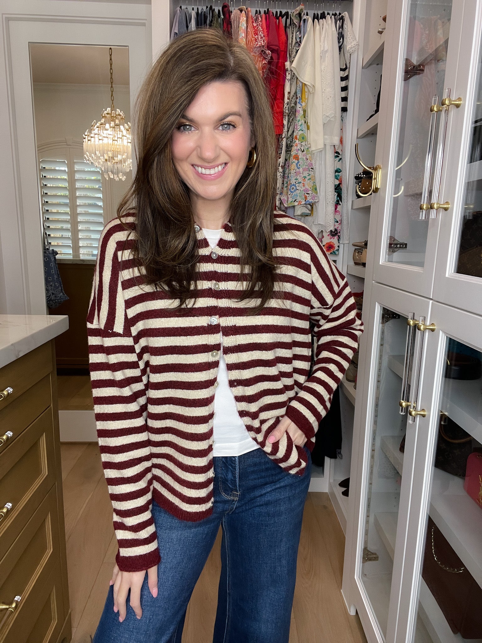 Favorite Layer Stripe Cardigan