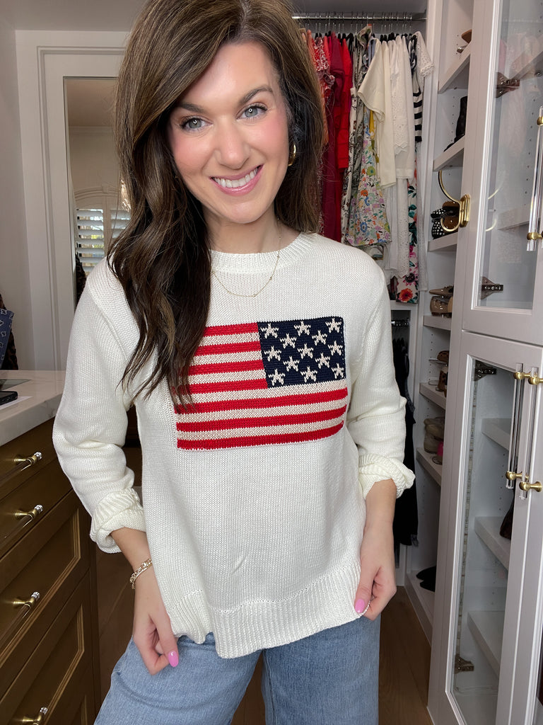 Heirloom Americana Flag Sweater