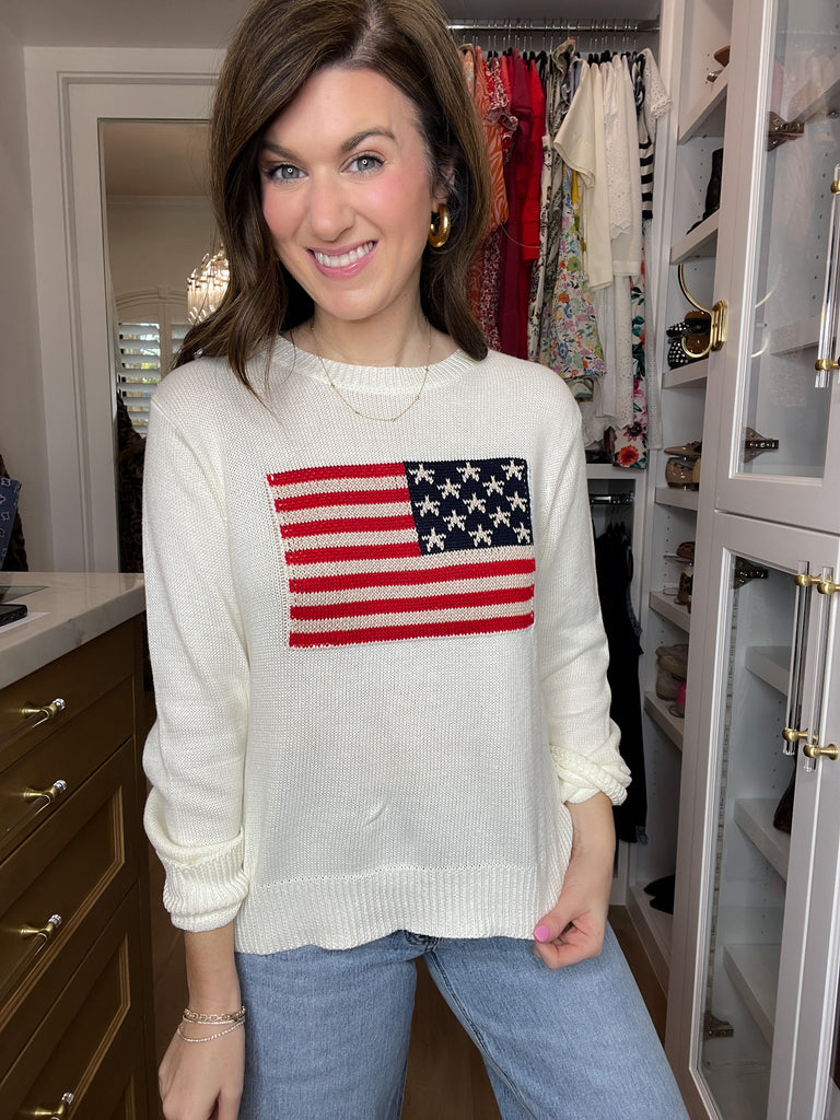 Heirloom Americana Flag Sweater