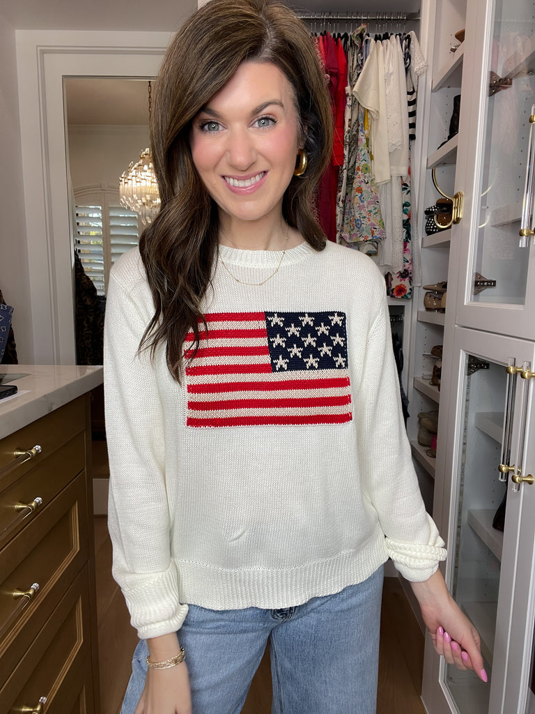 Heirloom Americana Flag Sweater