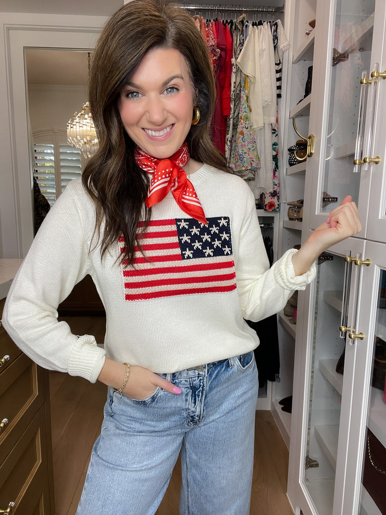 Heirloom Americana Flag Sweater