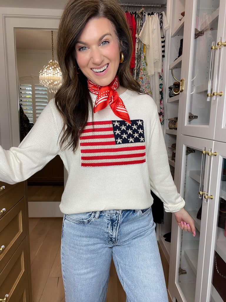 Heirloom Americana Flag Sweater