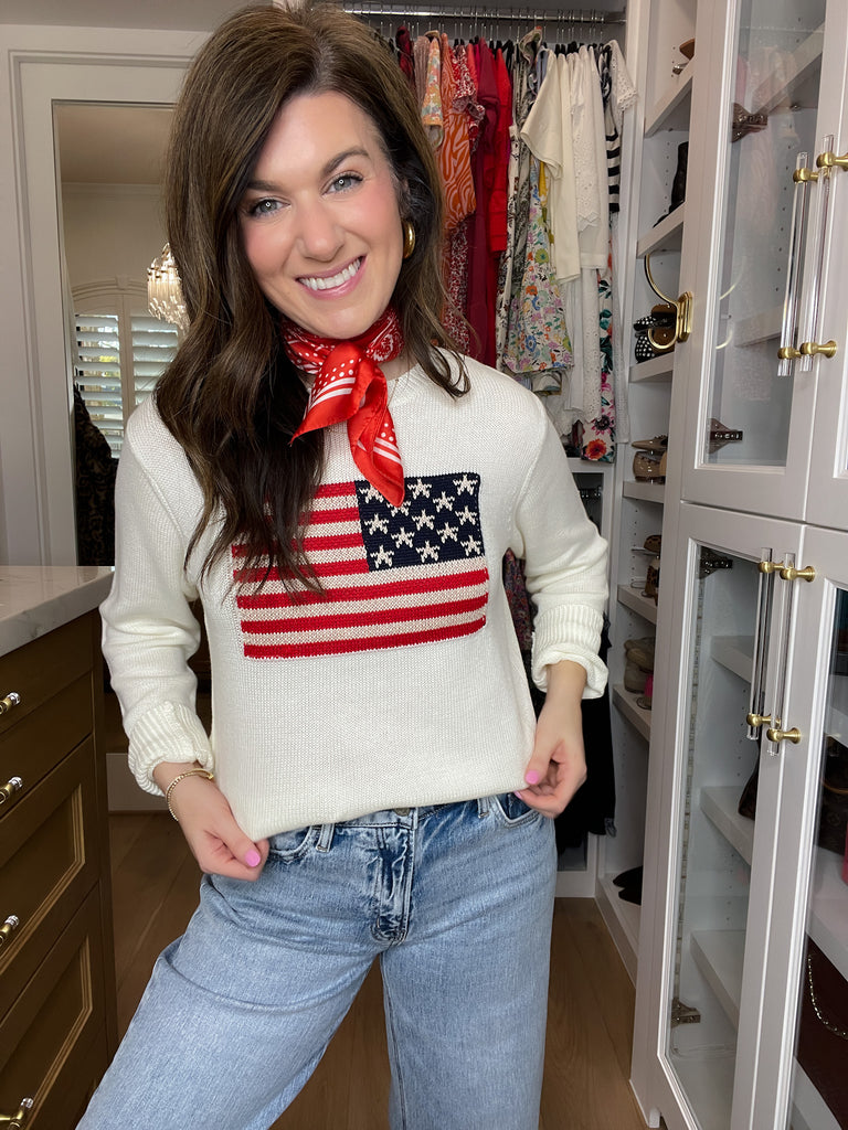 Heirloom Americana Flag Sweater
