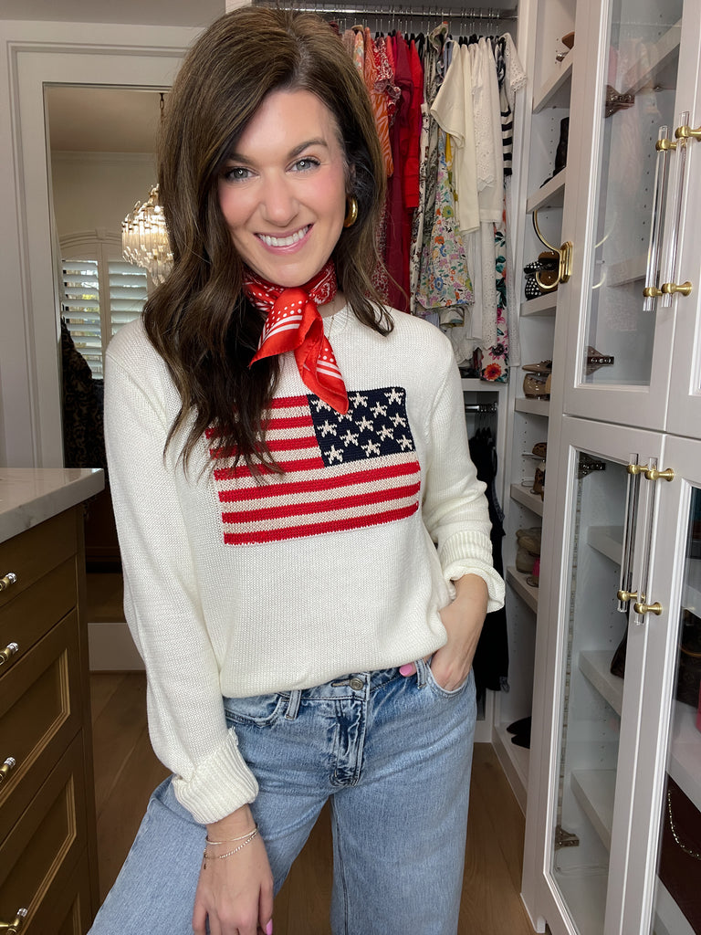 Heirloom Americana Flag Sweater