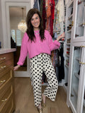 Spot On Wide Leg Polka Dot Pants