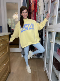 Mono B Leggings Setting Records Leggings in Sky Blue