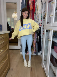 Mono B Leggings Setting Records Leggings in Sky Blue