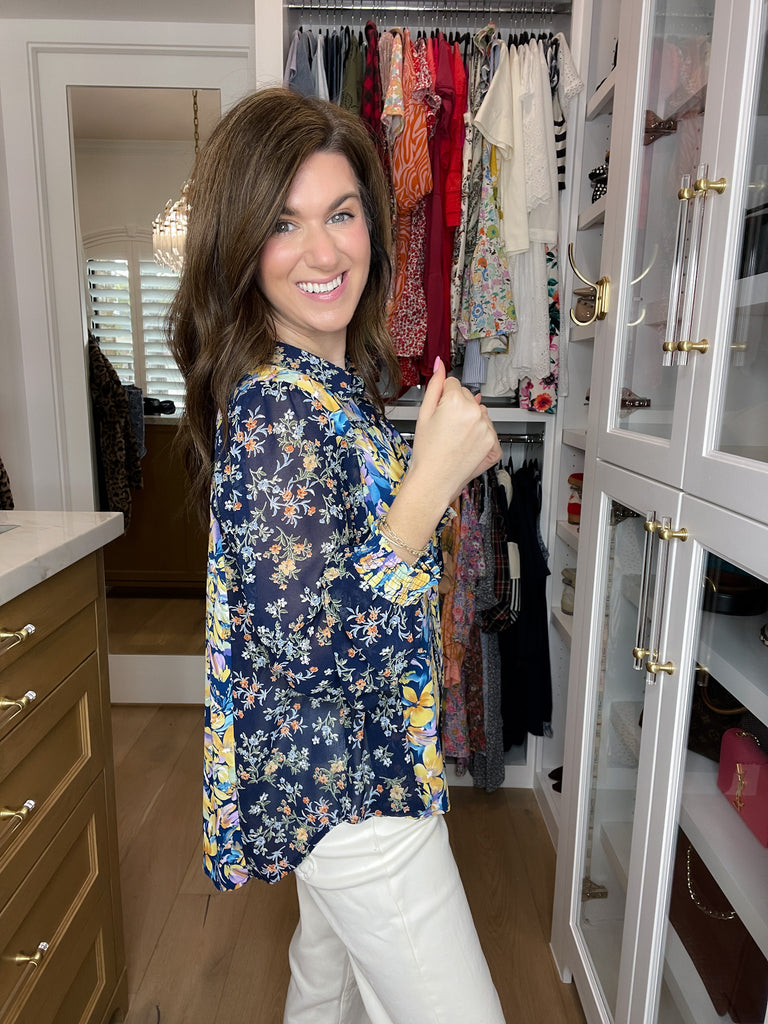 Harbor Bloom Button Down