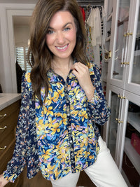 Harbor Bloom Button Down