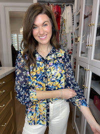 Harbor Bloom Button Down