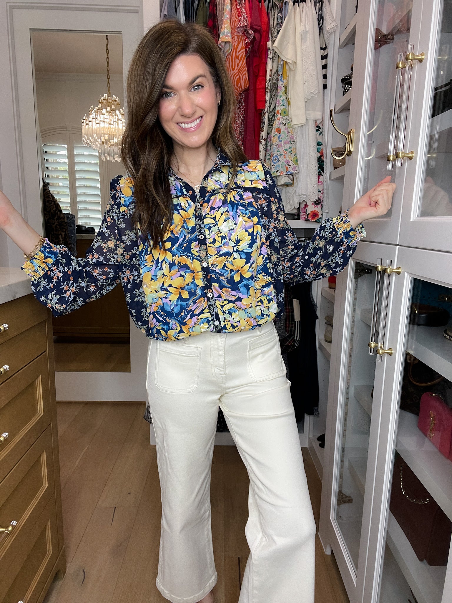 Harbor Bloom Button Down