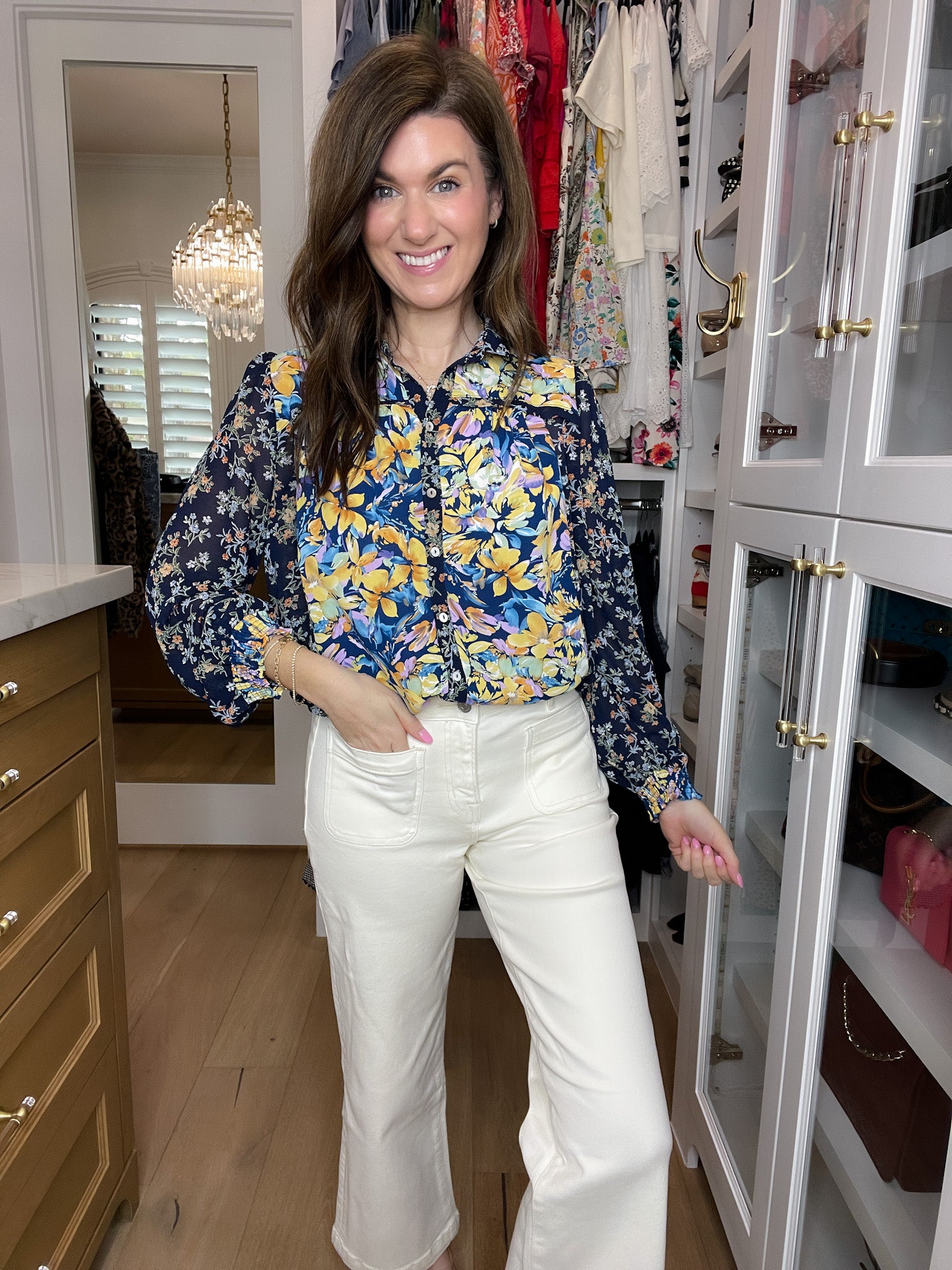 Harbor Bloom Button Down