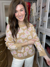 Blush Bloom Sweater