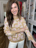 Blush Bloom Sweater