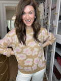 Blush Bloom Sweater