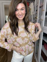 Blush Bloom Sweater