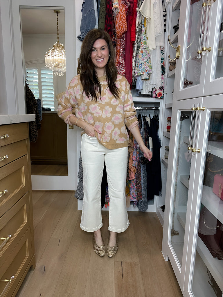 Keepsake Woven Ballet Flats in Gold