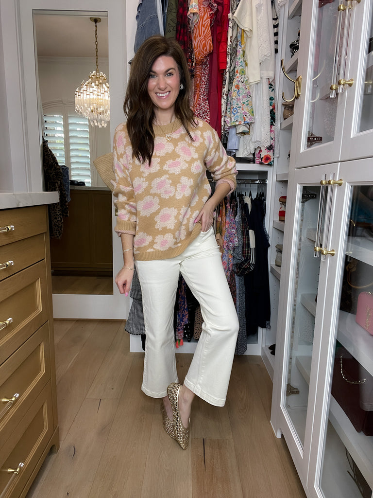 Keepsake Woven Ballet Flats in Gold