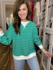 Everyday Play Striped Tee in Green