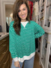 Everyday Play Striped Tee in Green