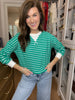 Everyday Play Striped Tee in Green