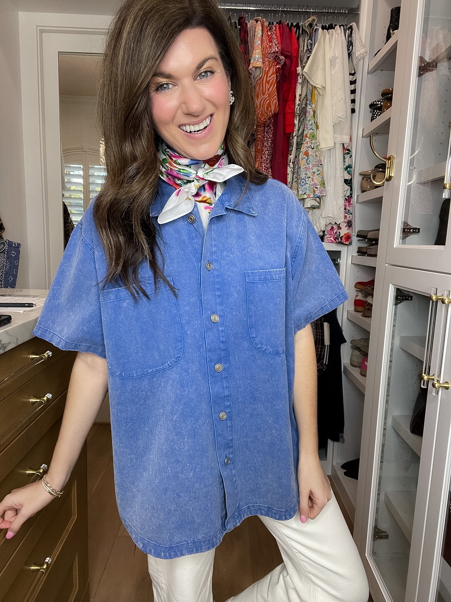 Dockside Denim Button Down
