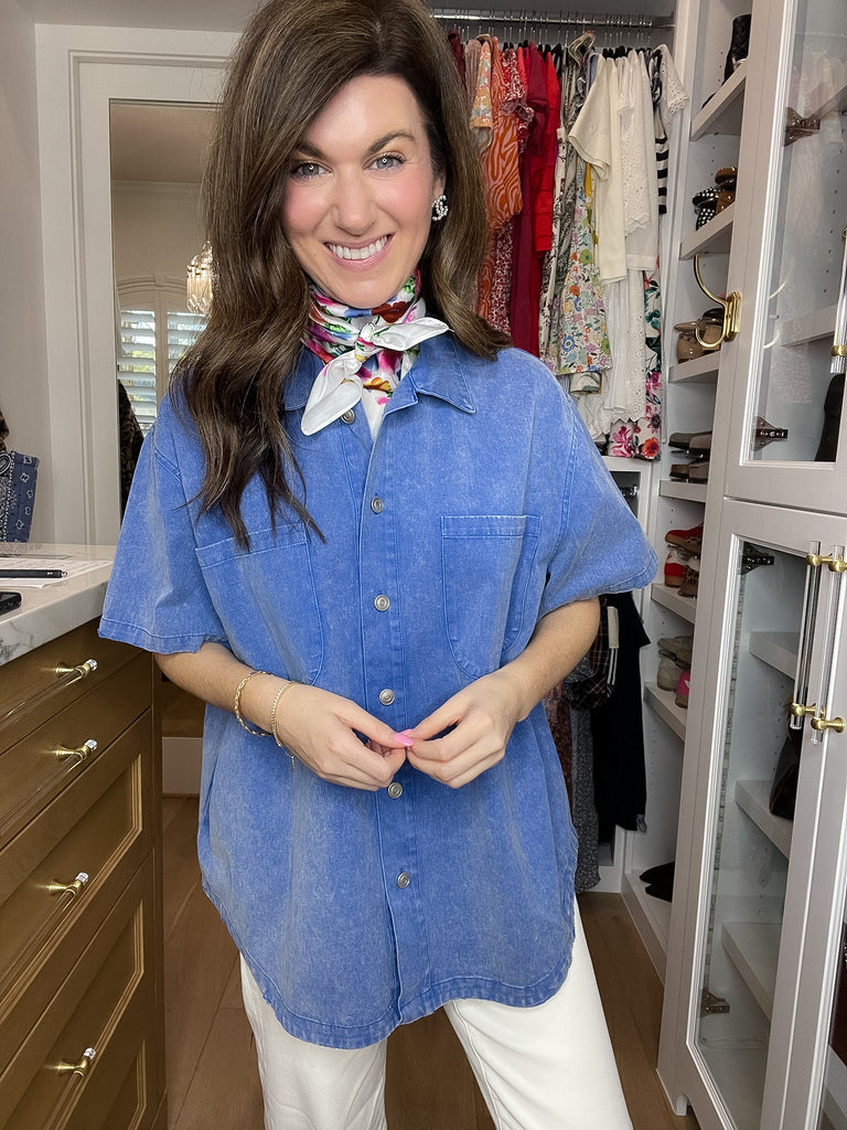 Dockside Denim Button Down