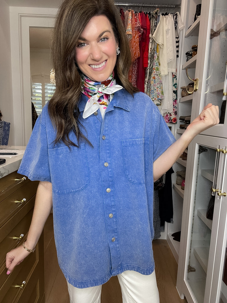 Dockside Denim Button Down