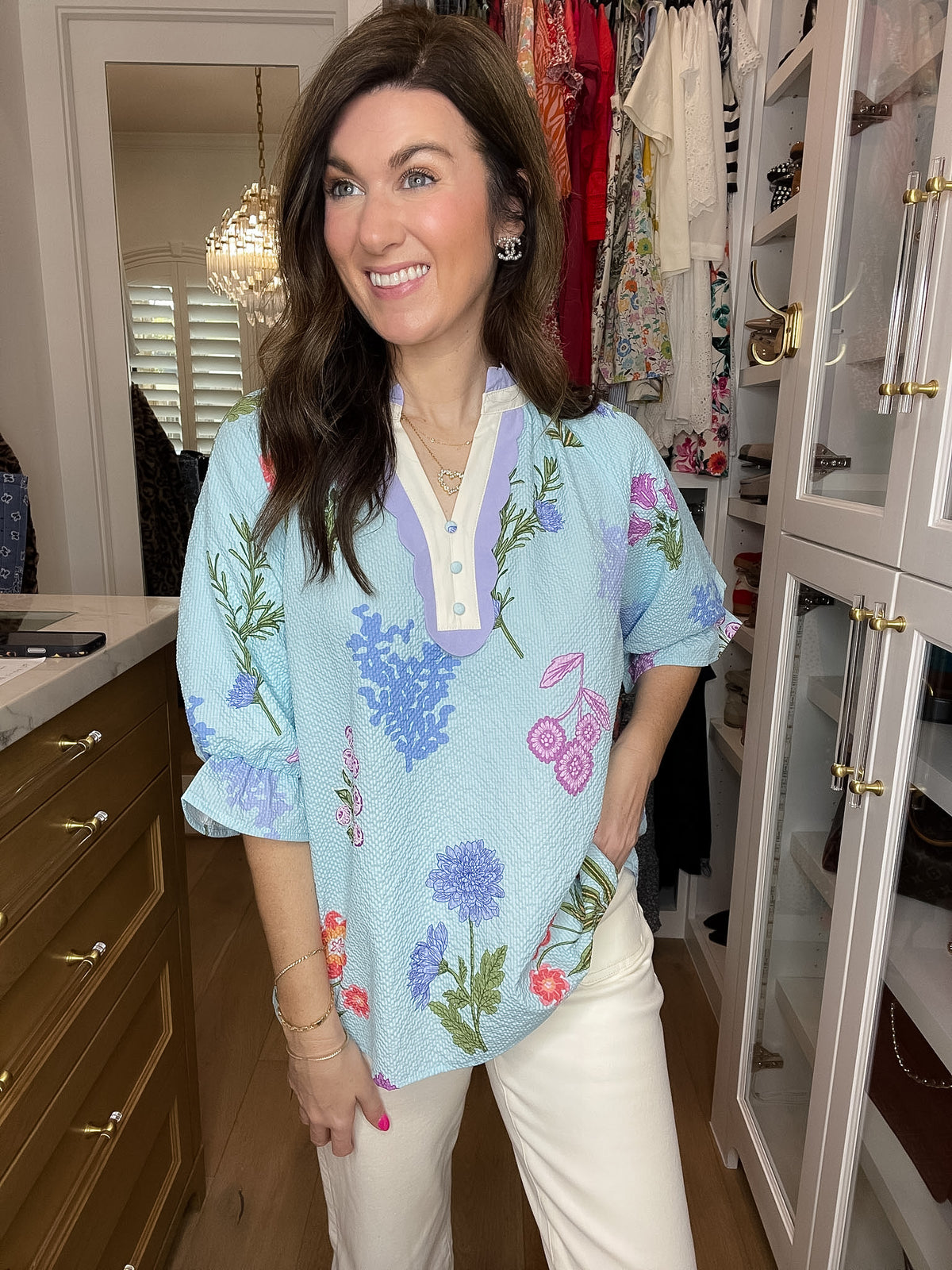 Laguna Bloom Blouse