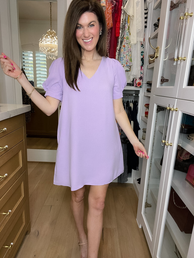 Class Act Dress in Lavender