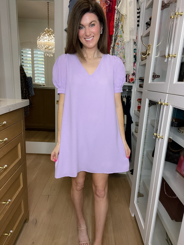 Class Act Dress in Lavender