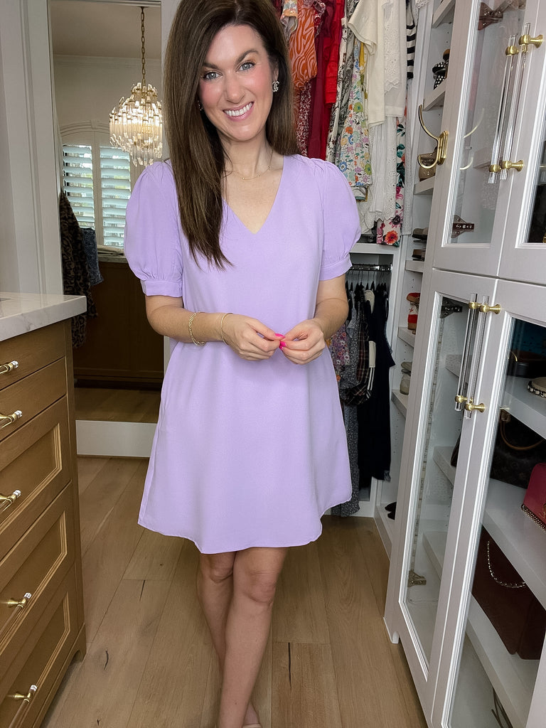 Class Act Dress in Lavender
