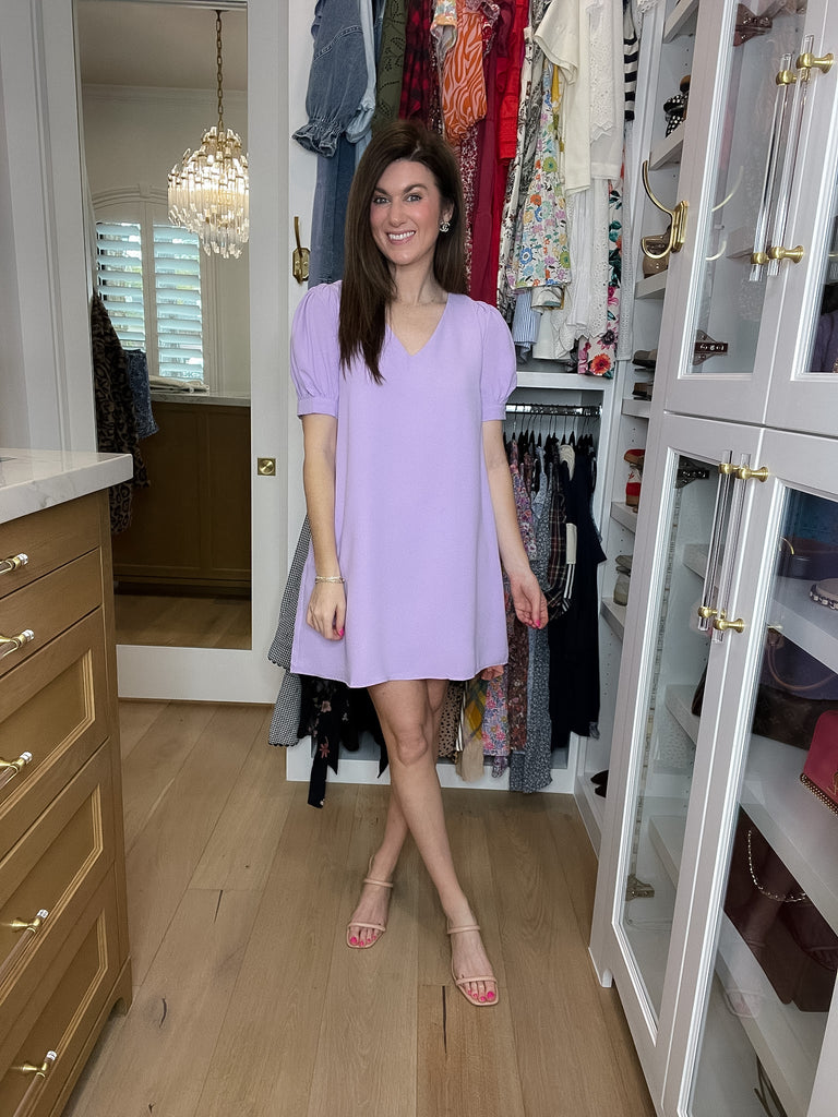 Class Act Dress in Lavender