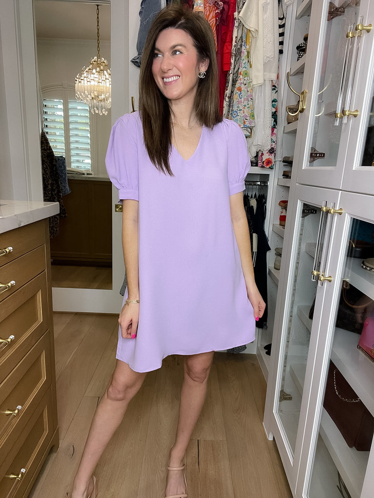 Class Act Dress in Lavender