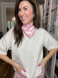 Bloom and Blush Bandana *Final Sale*