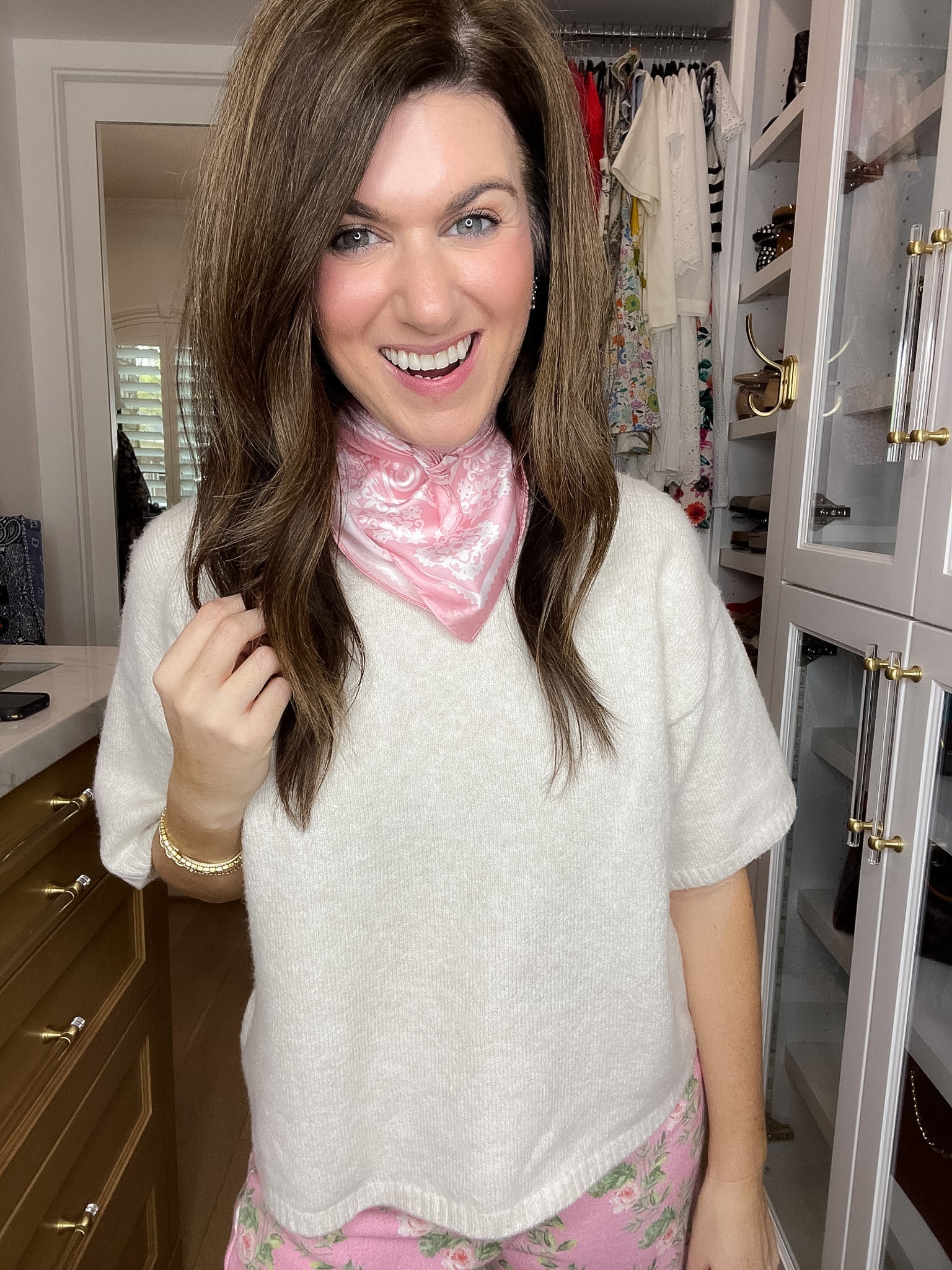 Bloom and Blush Bandana *Final Sale*