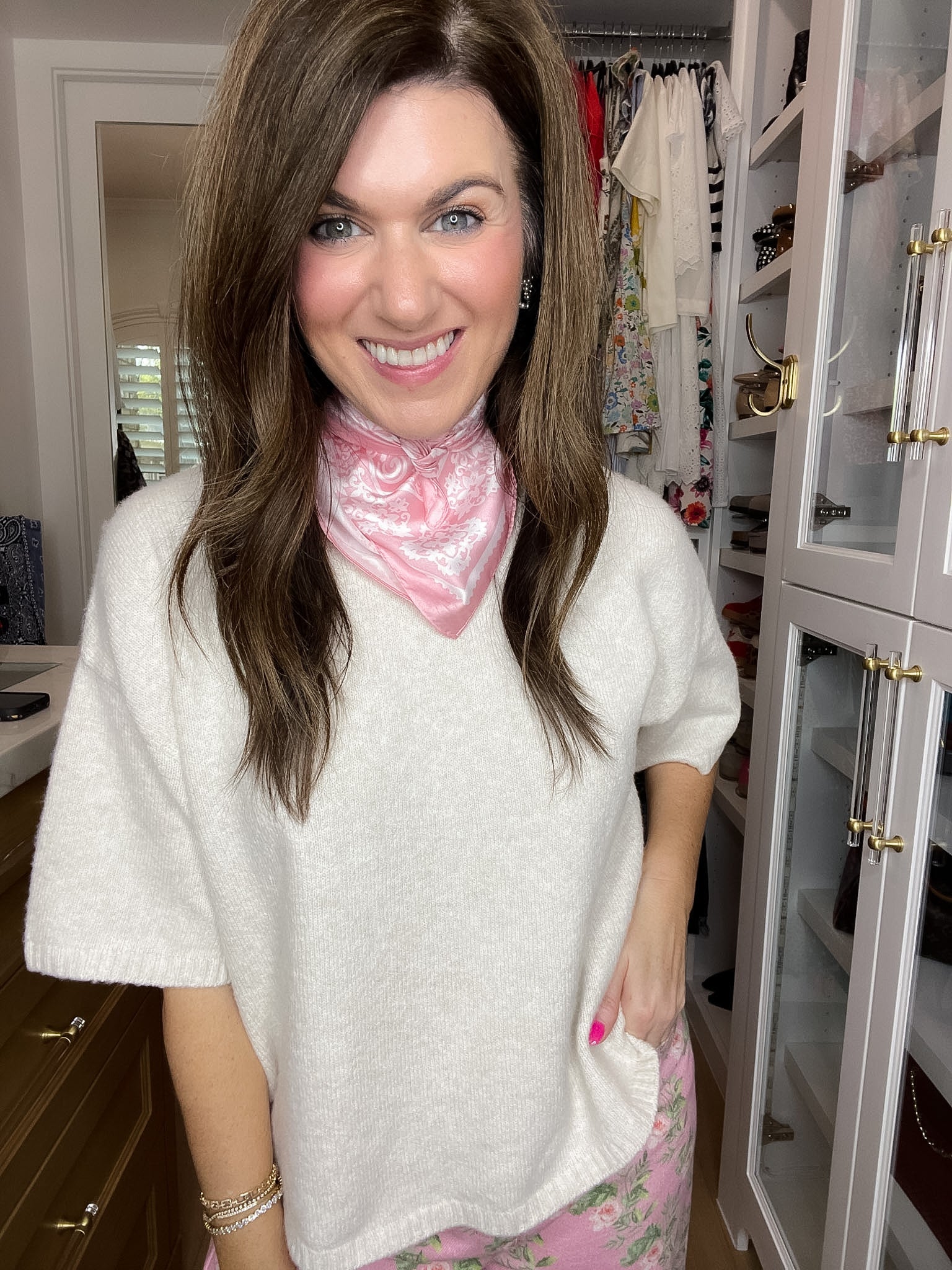 Bloom and Blush Bandana *Final Sale*