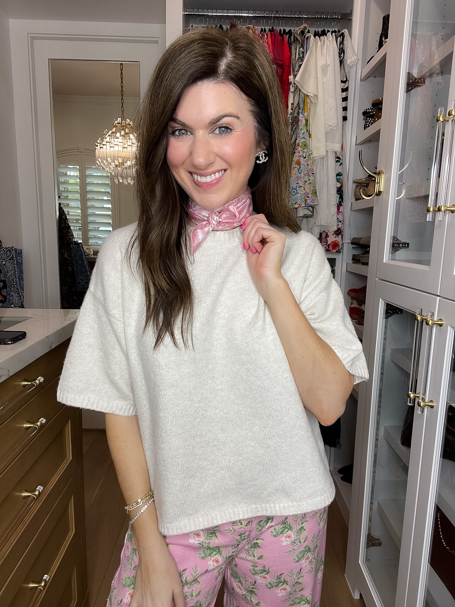 Bloom and Blush Bandana *Final Sale*