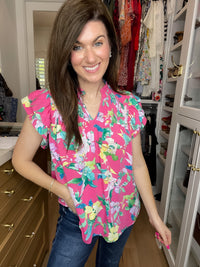 Sweet Escape Top in Pink