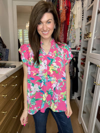 Sweet Escape Top in Pink
