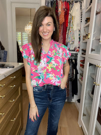 Sweet Escape Top in Pink