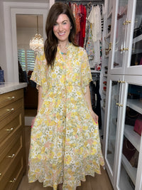 Sunlit Meadow Maxi Dress