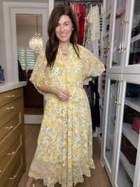 Sunlit Meadow Maxi Dress