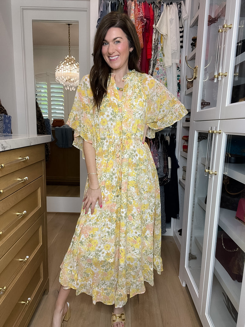 Sunlit Meadow Maxi Dress
