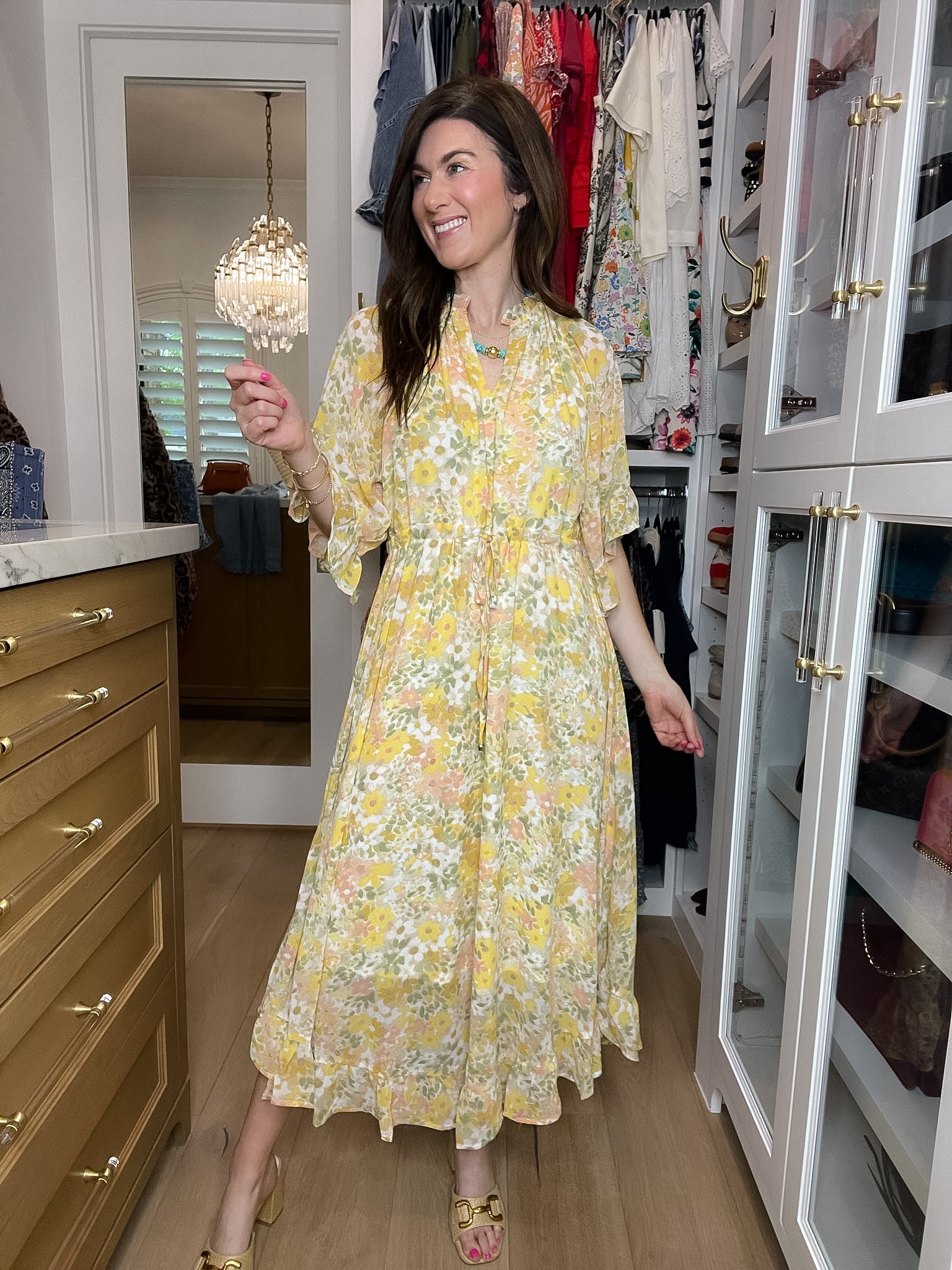 Sunlit Meadow Maxi Dress