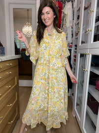 Sunlit Meadow Maxi Dress